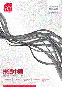 拨通中国：投资中国电信业见解.pdf