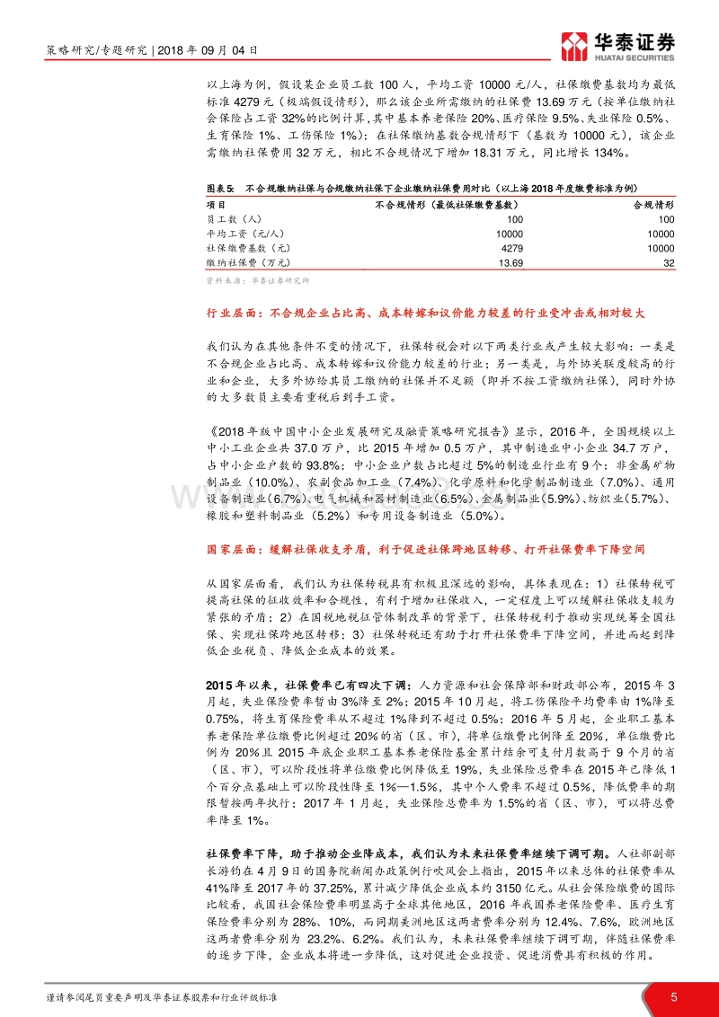 “胡博解牛”系列之二：四维度解密社保转税影响.pdf_第5页