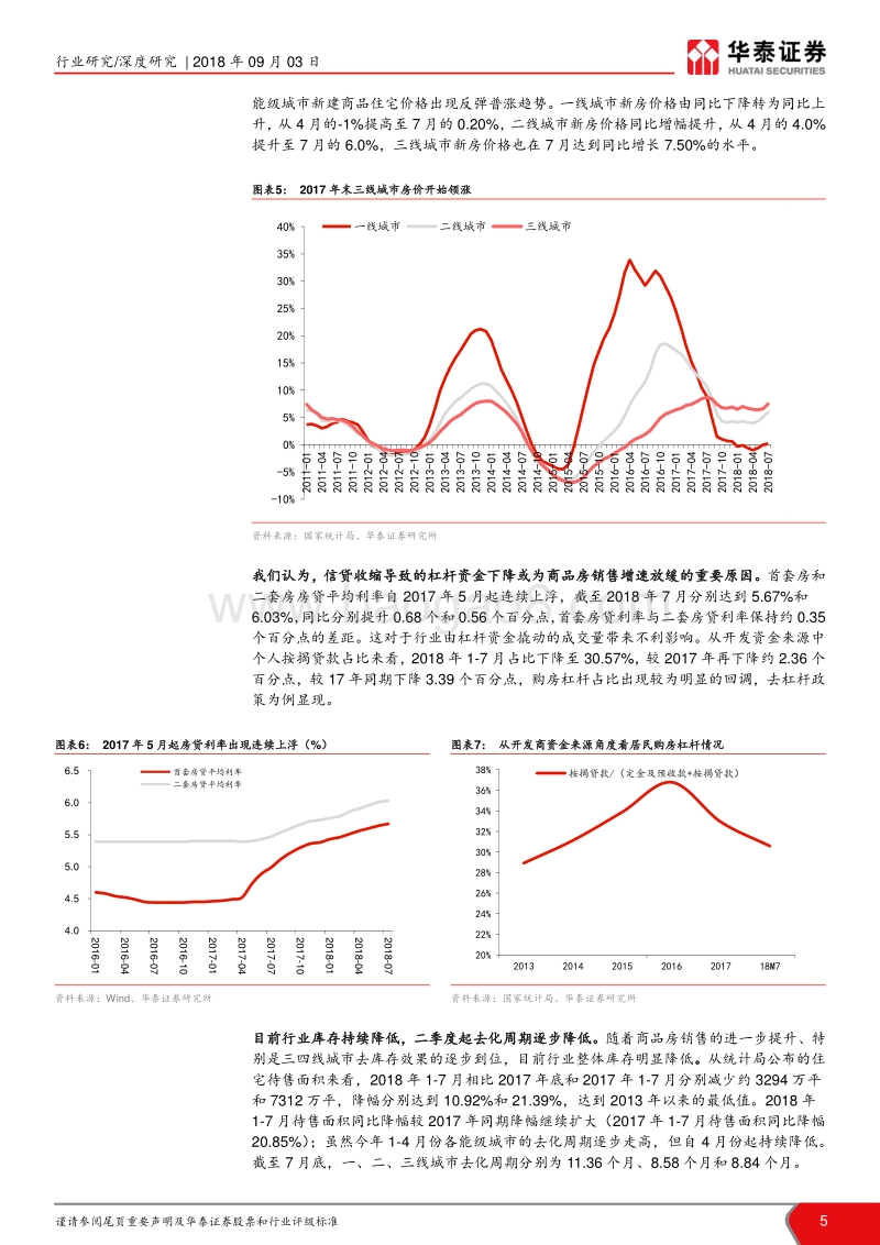 2018年TOP100房企中报回顾：销售融资趋弱，TOP50维持优势.pdf_第5页