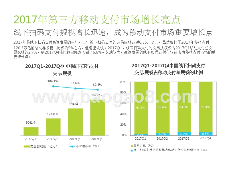 2017-2018年中国第三方支付年度数据发布研究报告.pptx_第5页