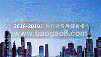 2018-2019芯片行业发展解析报告.pptx