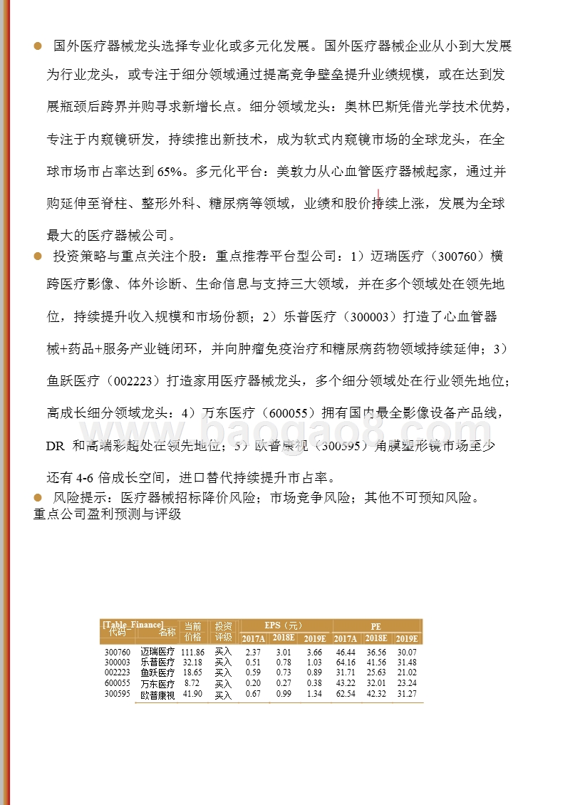 2018-2019医疗器械政策支持下行业发展分析报告.pptx_第3页
