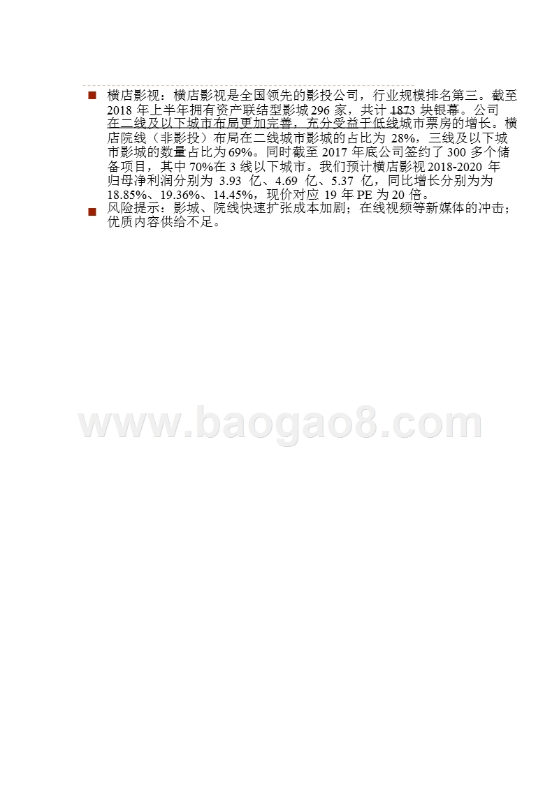 2018-2019电影院线行业分析报告.pptx_第3页