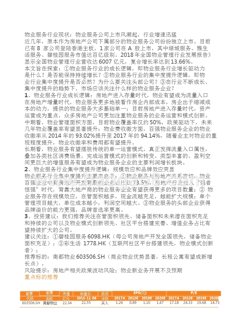 2018-2019物业服务行业分析报告.pptx_第4页
