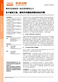 区域经济一体化系列研究之六：五个城市三角，新时代中国经济增长的主引擎.pdf