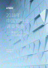 2018年中国银行业调查报告暨银行业20大热点课题研讨.pdf