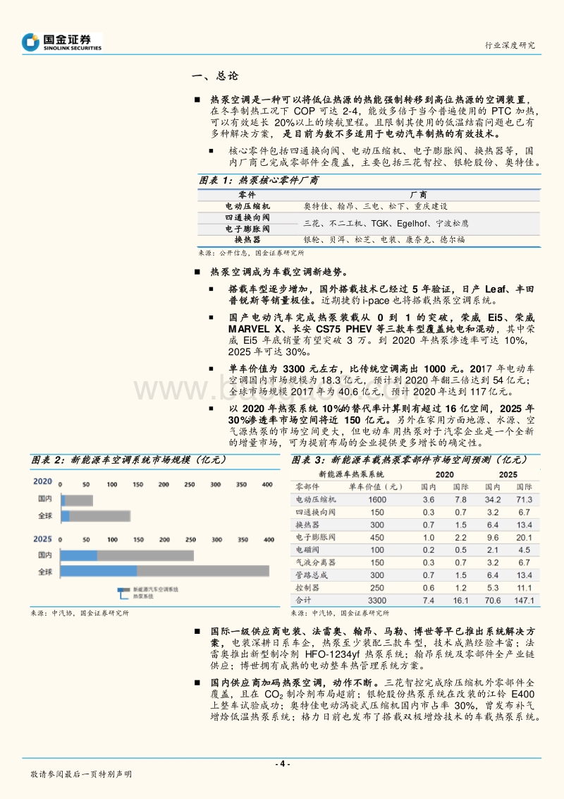 电动车热泵空调系统研发加速，未来深度替代市场广阔.pdf_第4页