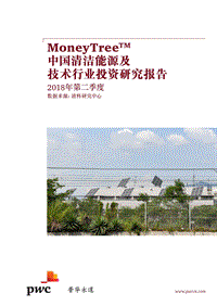 2018年第二季度中国清洁能源及技术行业投资研究报告.pdf