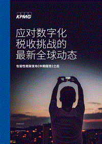 应对数字化税收挑战的最新全球动态.pdf