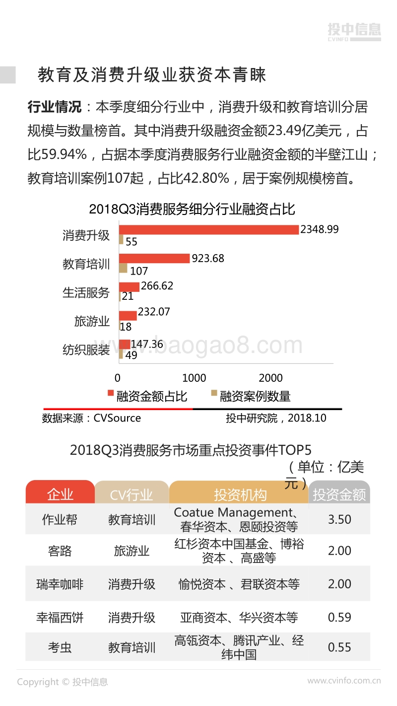 2018年Q3中国消费服务行业市场数据报告.pdf_第5页