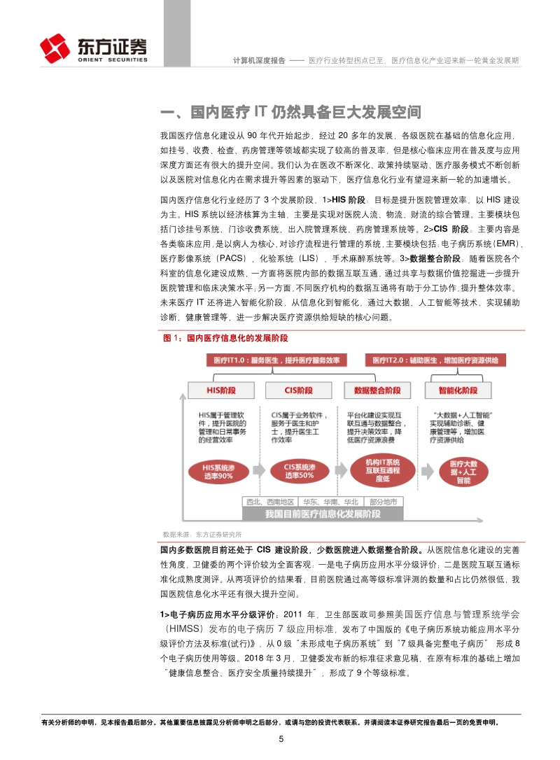 医疗行业转型拐点已至，医疗信息化产业迎来新一轮黄金发展期.pdf_第5页