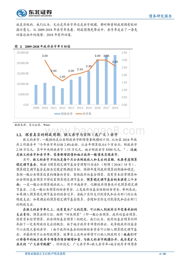 改革开放40周年财政政策回顾与展望系列：该下却下不来的赤字，如何破局财政不可能三角？.pdf_第4页