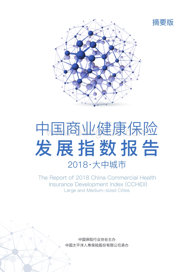 2018大中城市中国商业健康保险发展指数报告.pdf_第1页