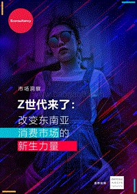 Z世代来了：改变东南亚消费市场的新生力量.pdf