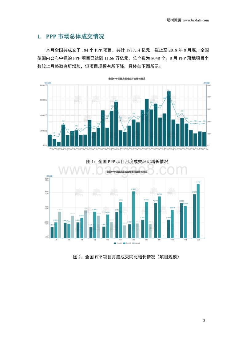 2018年8月全国PPP项目市场动态.pdf_第3页
