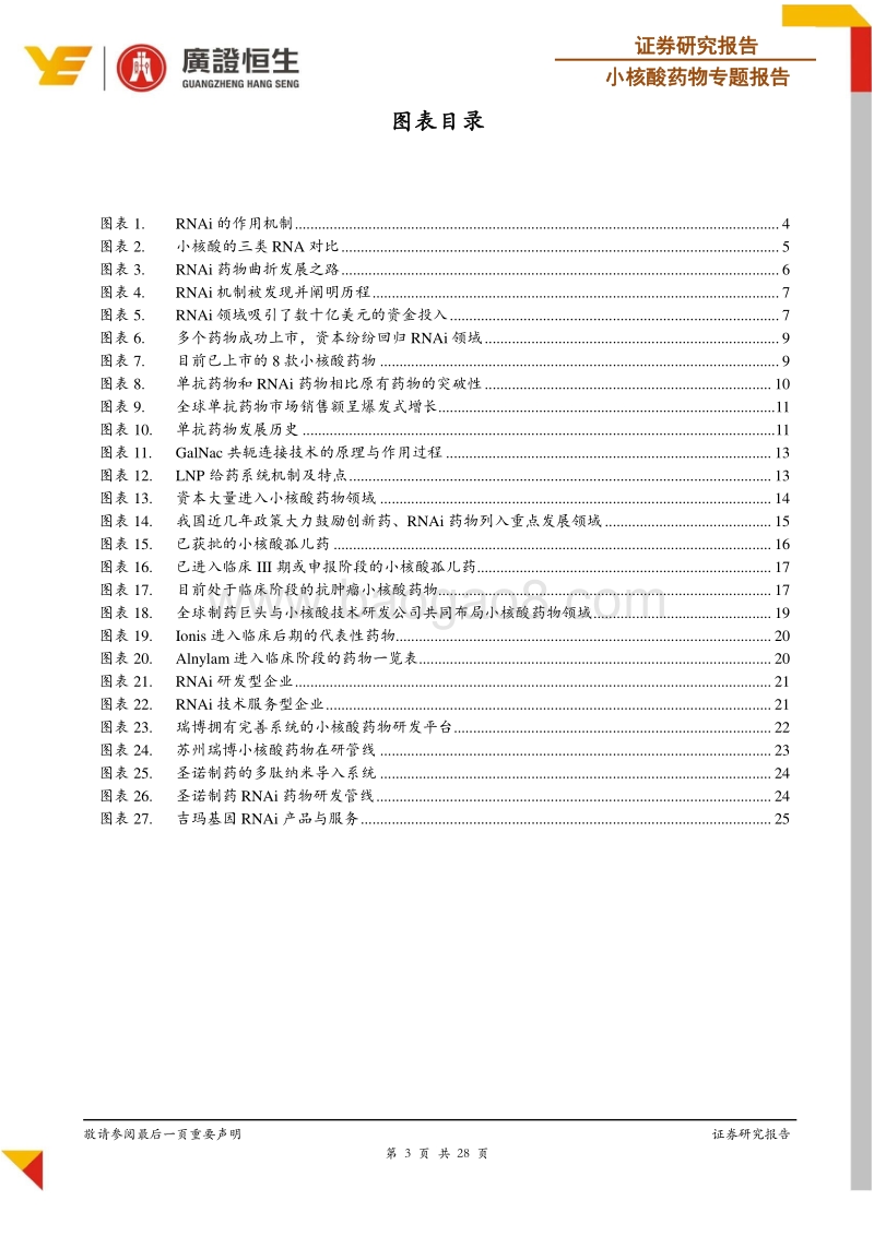 小核酸药物专题报告：“沉默”是金，RNAi药物黎明破晓正当时.pdf_第3页