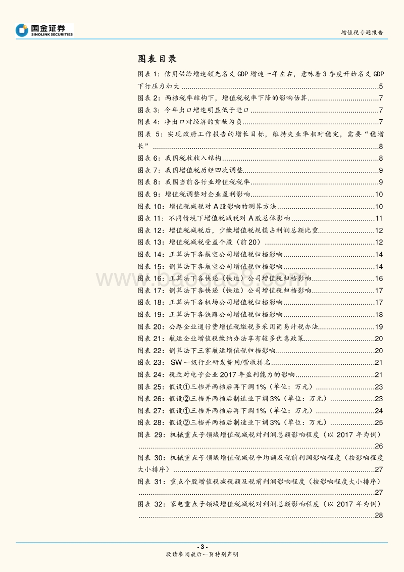 增值税专题报告：增值税下调对各行业的影响.pdf_第3页