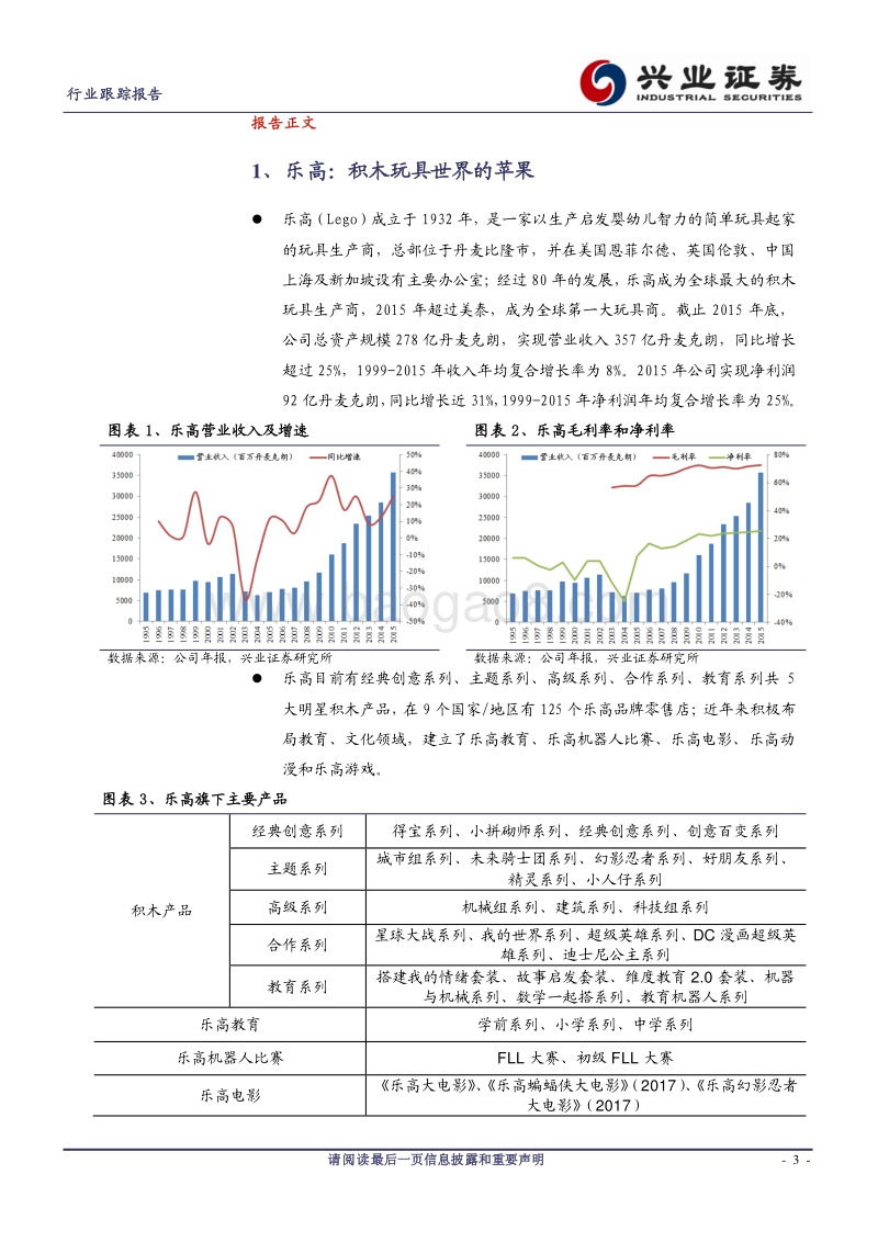 玩具行业研究笔记一：乐高，积木玩具世界的苹果.pdf_第3页