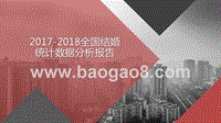 2017-2018全国结婚统计数据分析报告.pptx