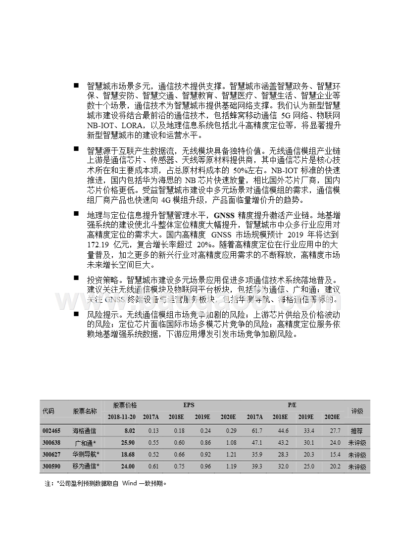 2018-2019通信行业智慧城市通信技术分析报告.pptx_第4页