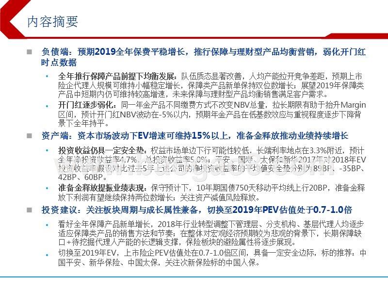 2019年保险行业投资策略分析报告.pptx_第2页