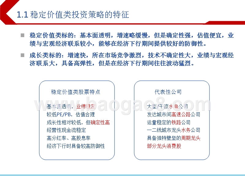 2019年稳定价值类标的投资策略分析报告.pptx_第3页