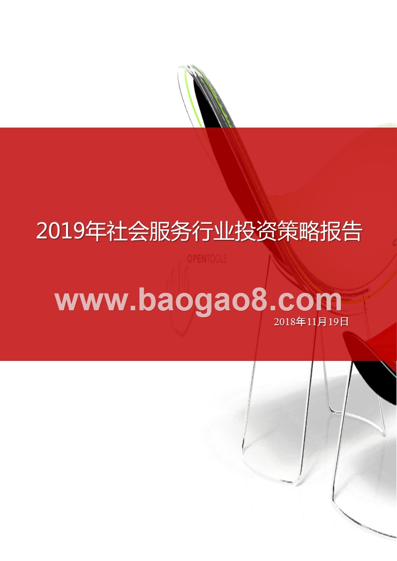 2019年社会服务行业投资策略报告.pptx_第1页