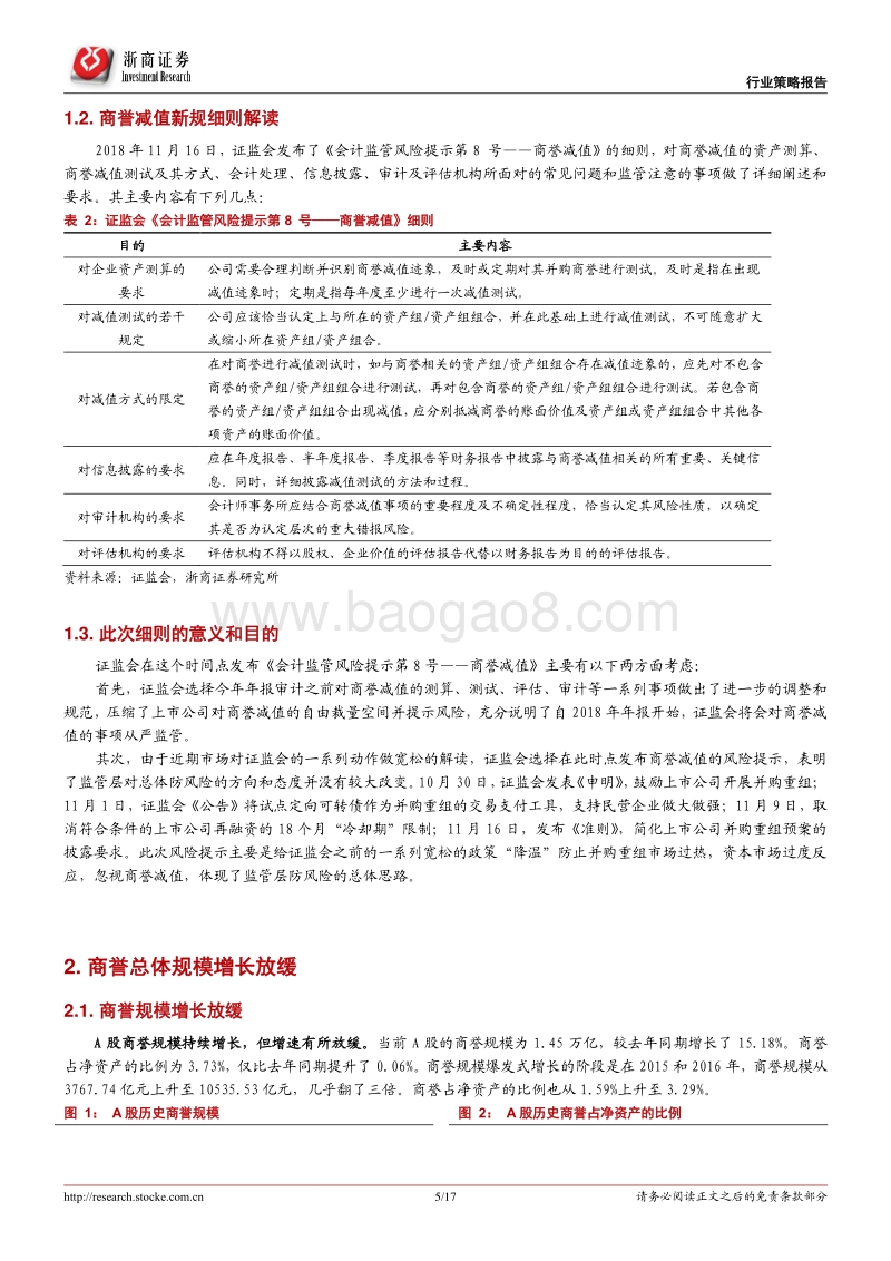 如何看待商誉问题：商誉高不等于商誉减值高.pdf_第5页