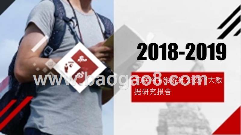2018-2019互联网+旅游社交资产大数据研究报告.pptx_第1页