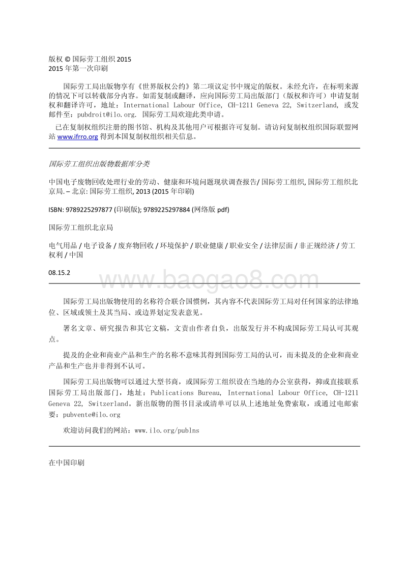 中国电子废物回收处理行业的劳动、健康和环境问题现状调查报告.pdf_第3页