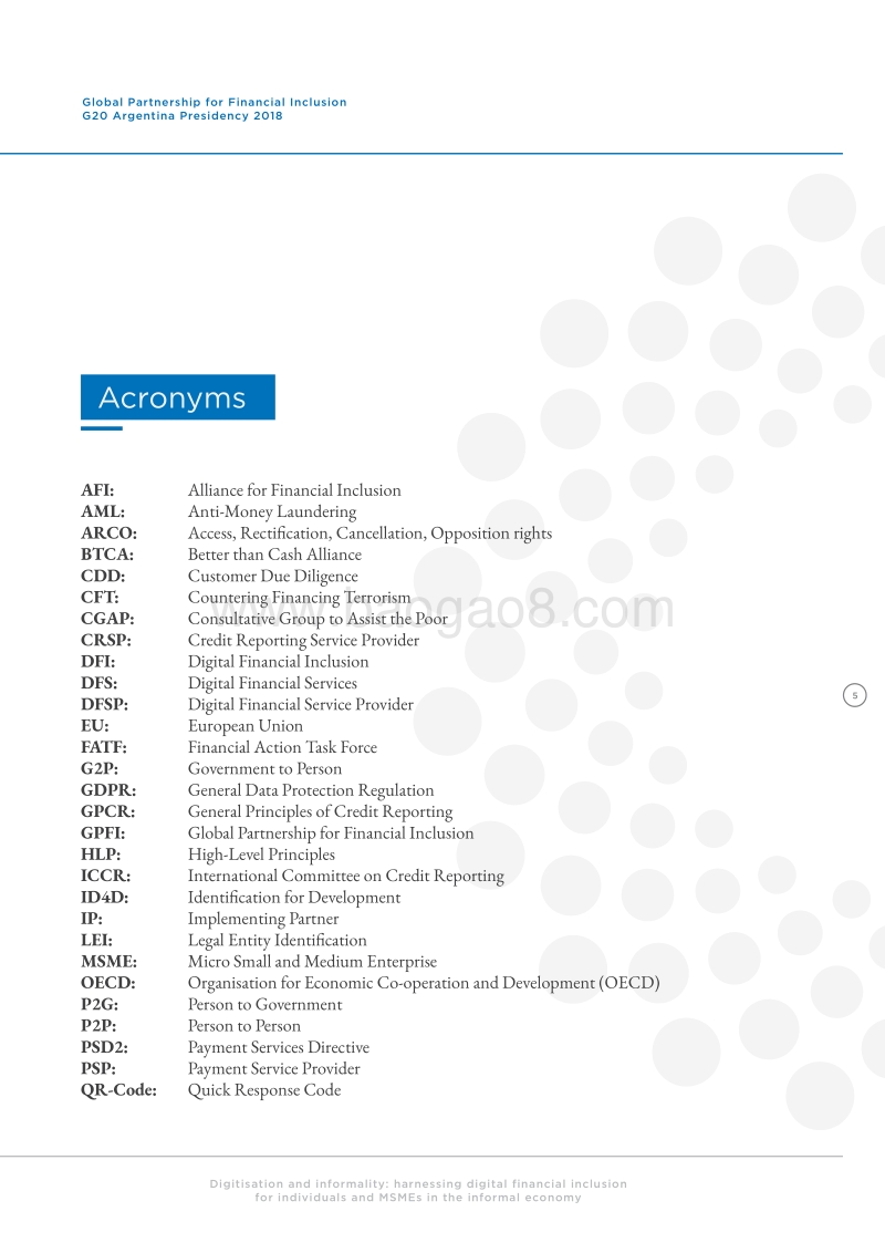 数字化与非正规：利用数字普惠金融服务非正规经济中的个人和中小微企业（英文版）.pdf_第5页