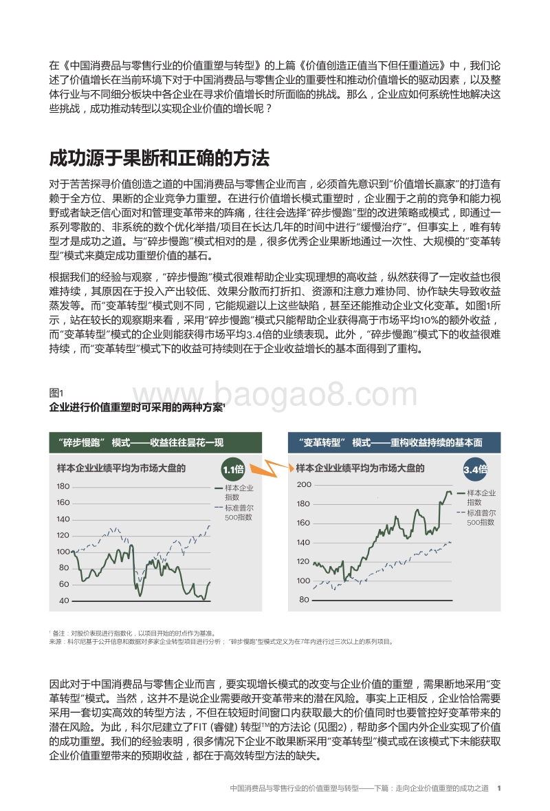 中国消费品与零售行业的价值重塑与转型：走向企业价值重塑的成功之道.pdf_第2页