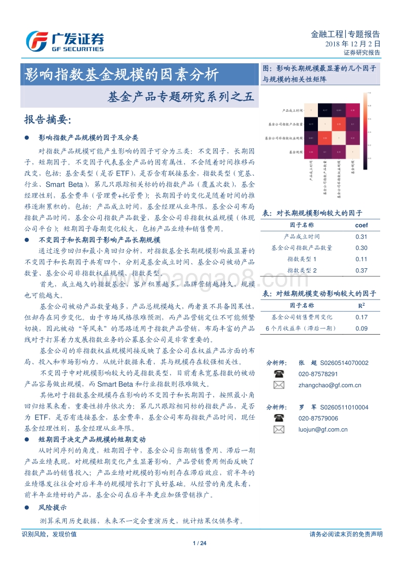 影响指数基金规模的因素分析.pdf_第1页