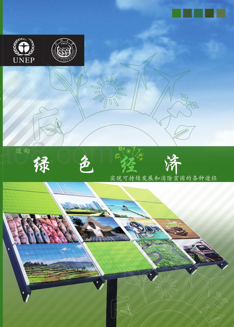 迈向绿色经济，实现可持续发展和消除贫困的各种途径.pdf_第1页