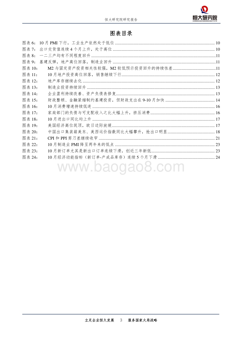 全面解读10月经济金融数据：经济二次探底，政策开始破冰.pdf_第3页