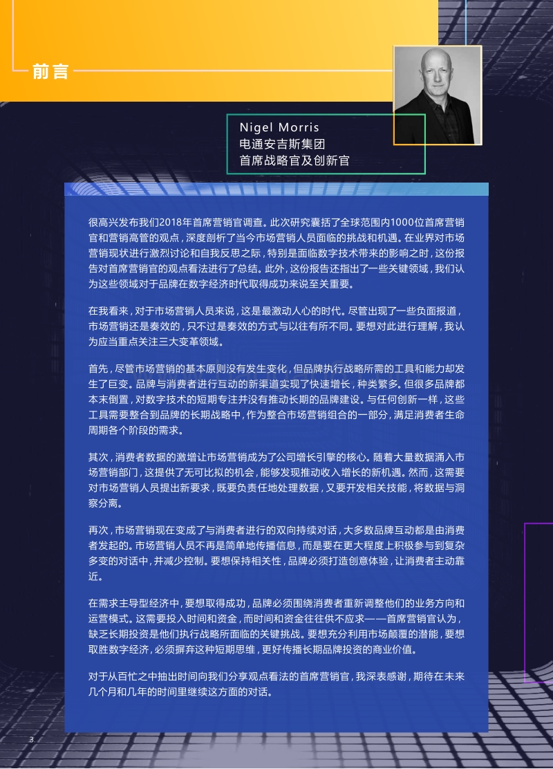 2018年首席营销官调查：品牌如何取胜数字经济.pdf_第3页