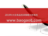 2019年大宗商品投资策略分析报告.pptx