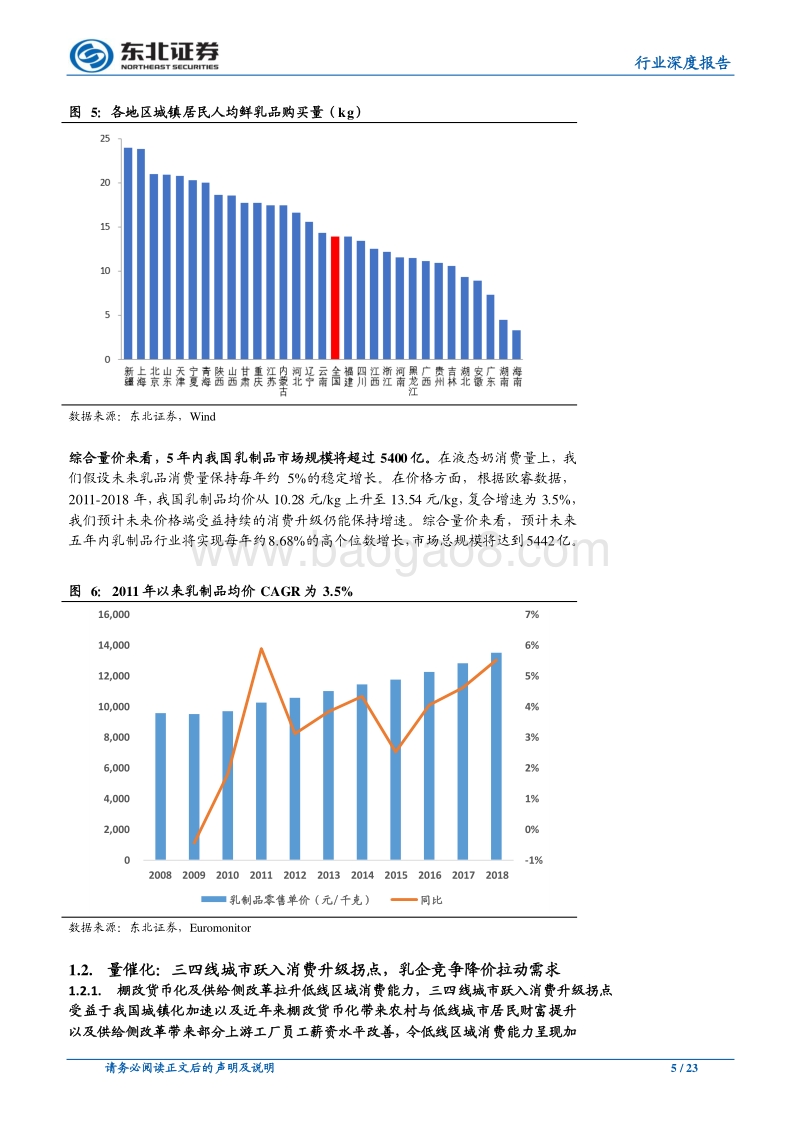 乳制品：需求新周期，量价稳增乳品行业迎来机遇.pdf_第5页