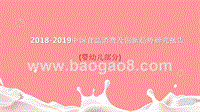 2018-2019中国食品消费及创新趋势研究报告（婴幼儿部分）.pptx