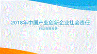 2018年中国产业创新企业社会责任行动指南报告.pdf