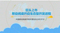 2018中国移动阅读市场年度综合分析.pdf