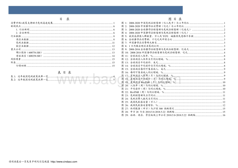 旅游行业专题报告：消费升级+政策支持助力免税高速发展.pdf_第3页