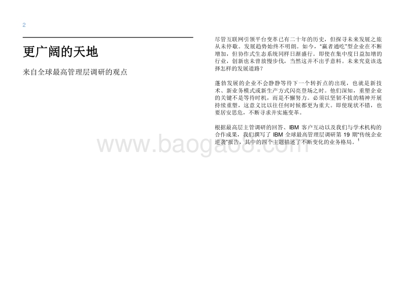 全球最高管理层调研：冲出信息圈.pdf_第4页
