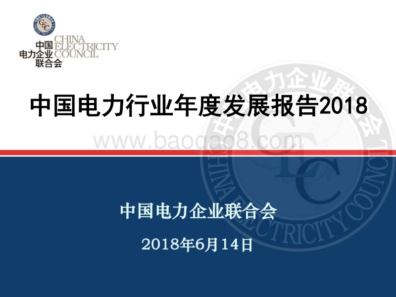 2018中国电力行业年度发展报告.pdf_第1页
