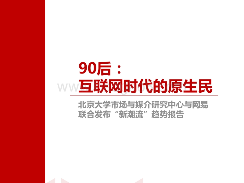 90后：互联网时代的原生民.pdf_第1页