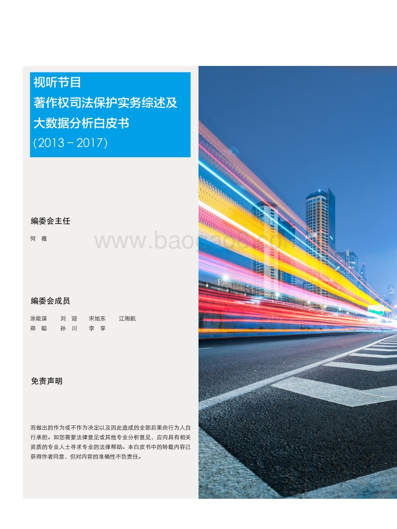 2013-2017视听节目著作权司法保护实务综述及大数据分析白皮书.pdf_第2页