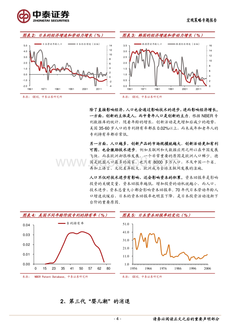 第三代“婴儿潮”的消退：40年未见之变局.pdf_第4页