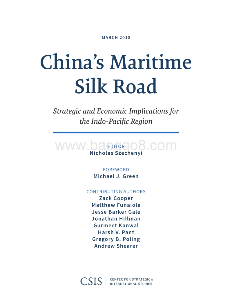 中国海上丝绸之路对印度太平洋地区的战略和经济影响（英文版）.pdf_第3页
