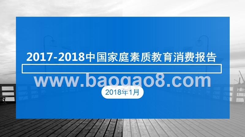 2017-2018中国家庭素质教育消费报告.pptx_第1页