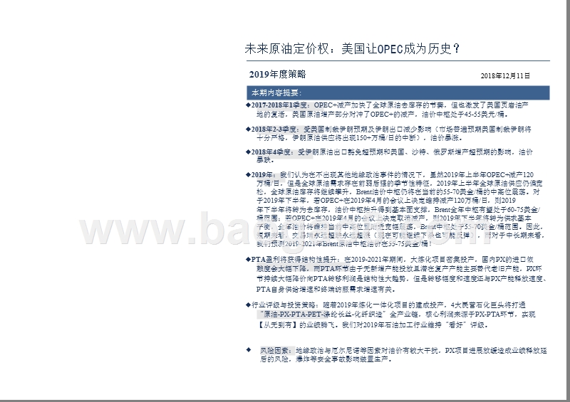 石油化工行业2018总结及2019年度策略分析报告.pptx_第2页